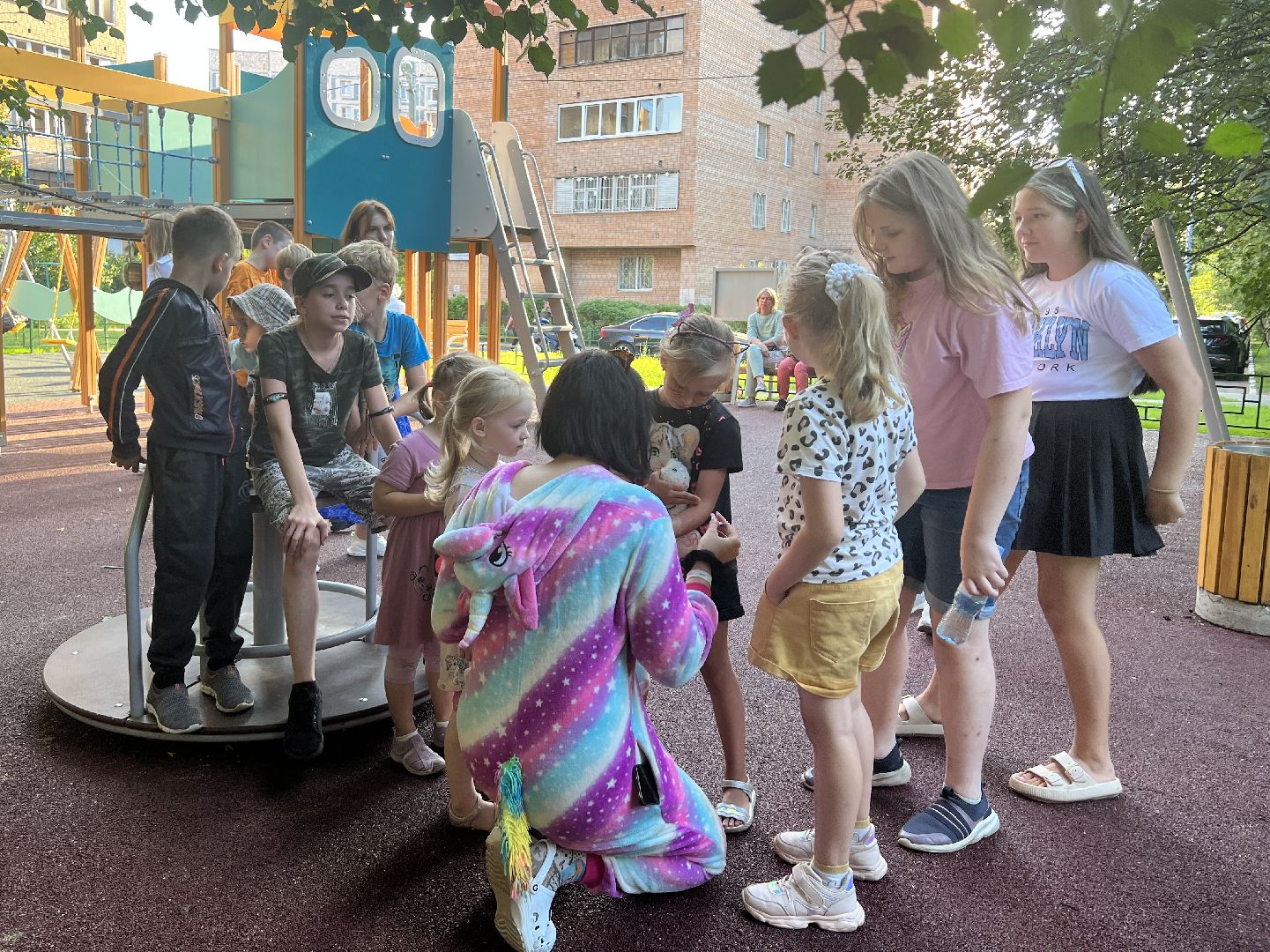 Химки, детская площадка, дети