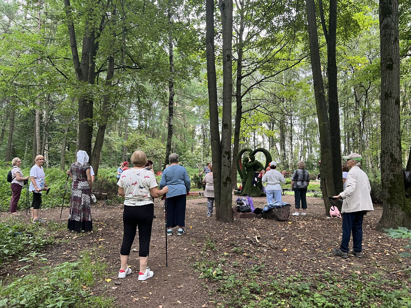 Химки, спорт, Активное долголетие, скандинавская ходьба, День физкультурника
