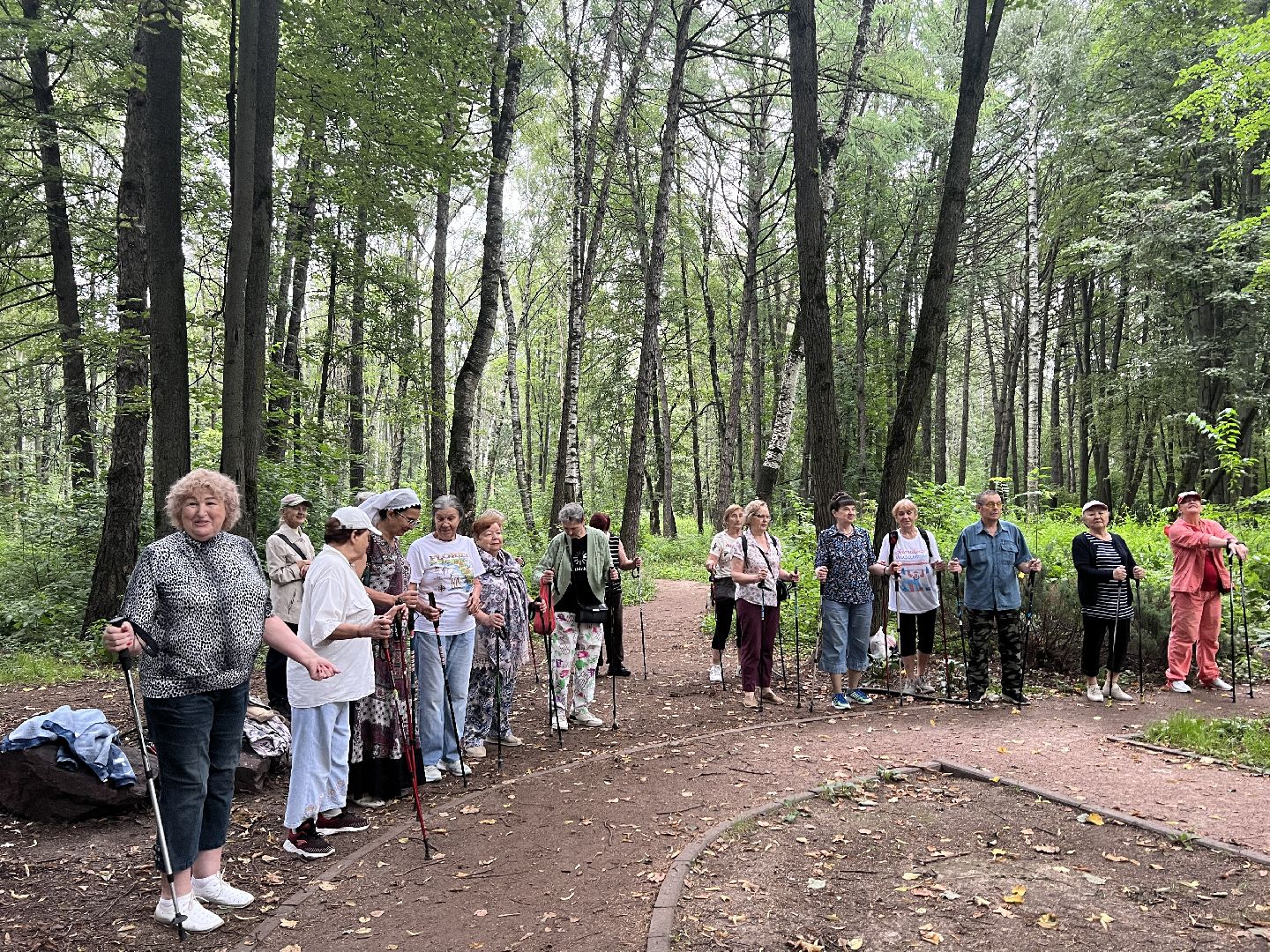 Химки, спорт, Активное долголетие, скандинавская ходьба, День физкультурника