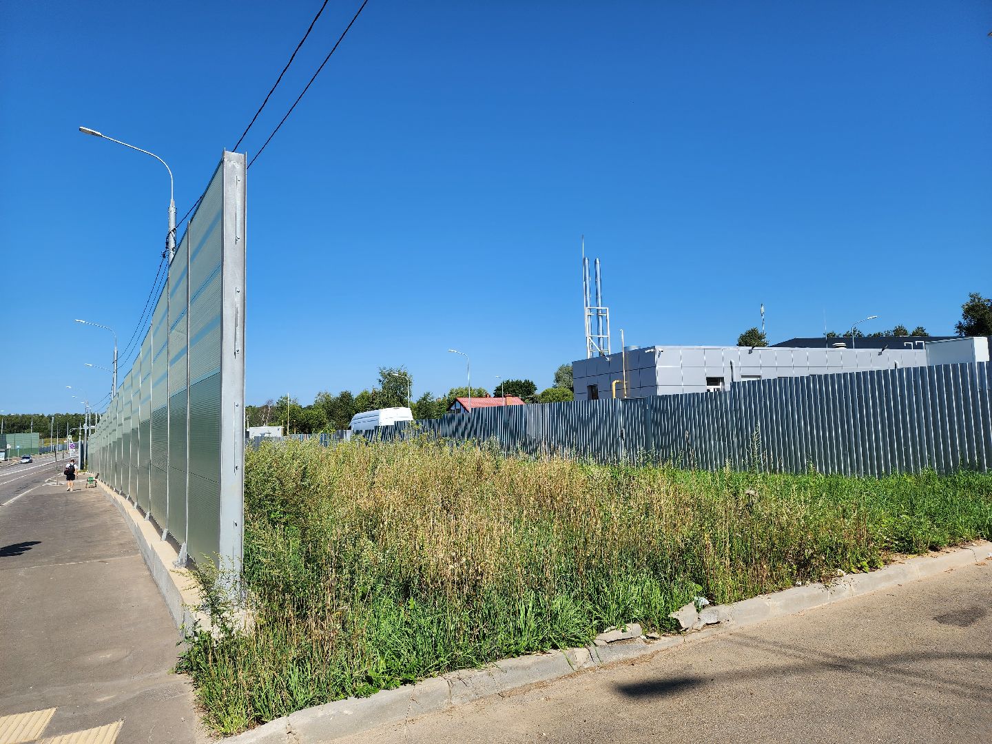 Одинцово, зайцево, экраны, акустические экраны, шоссе, кокошкинское шоссе, дорога, реконструкция,