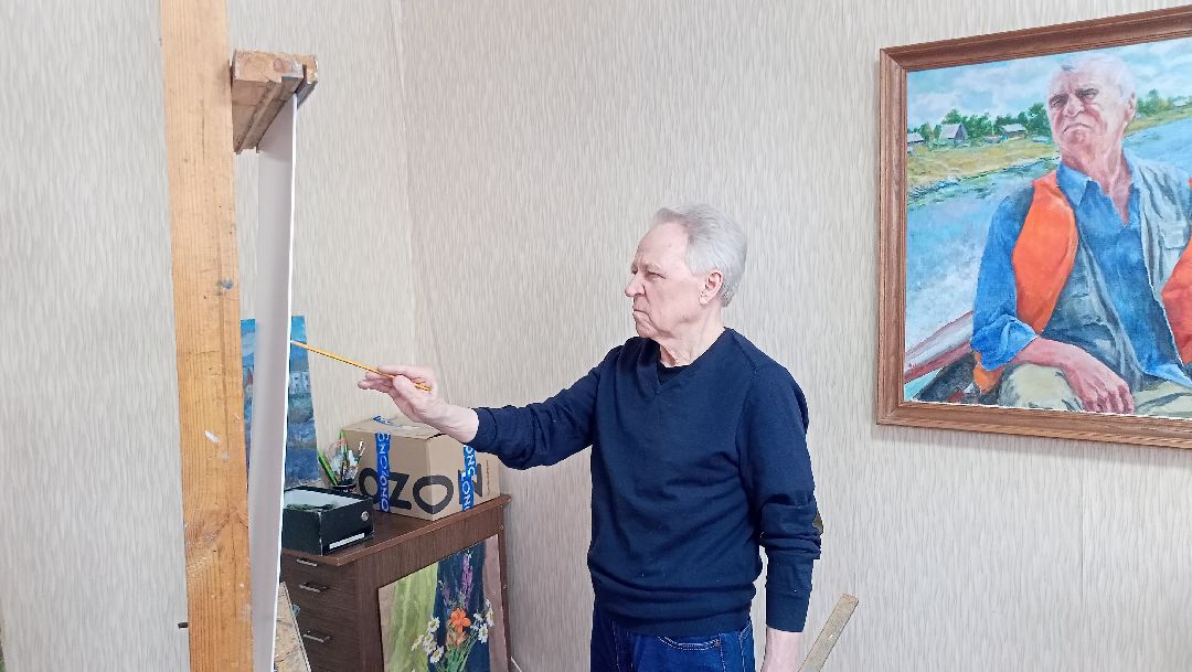 Художник, живопись, картины, галерея, выставка