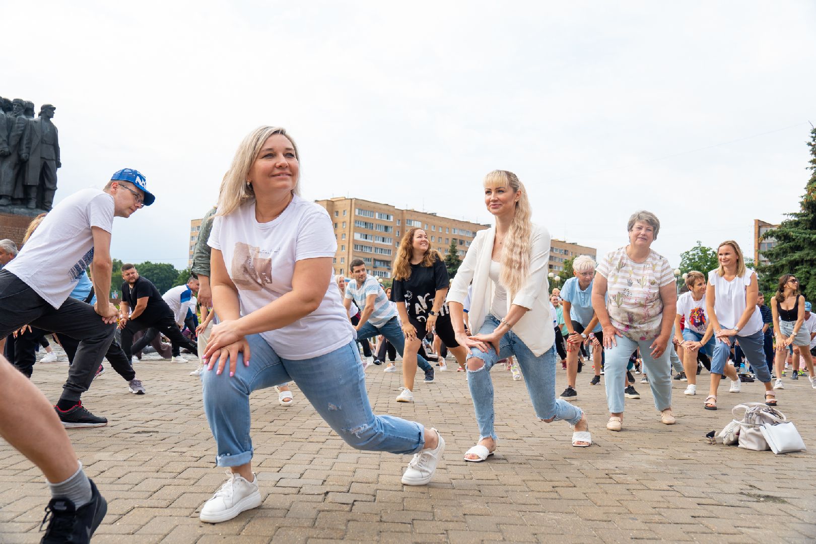 Акция, спорт, День физкультурника, Бодрое утро, Орехово-Зуево