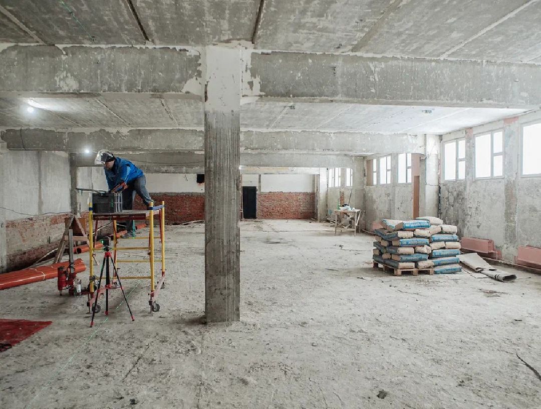 Образование, ремонт, школа, капремонт, Куровское, Орехово-Зуевский округ, Орехово-Зуево, Панин