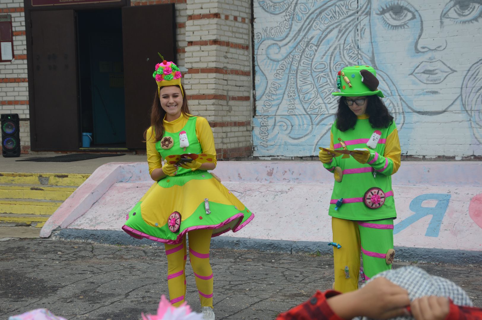 День физкультурника, Шатура, Петровское, Дом культуры, библиотека