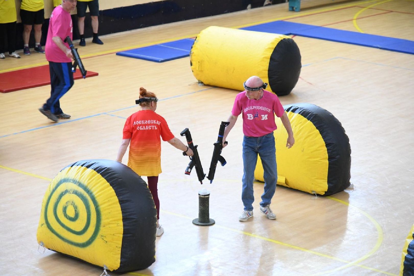 лазертаг, спорт, инвалиды, Воскресенск