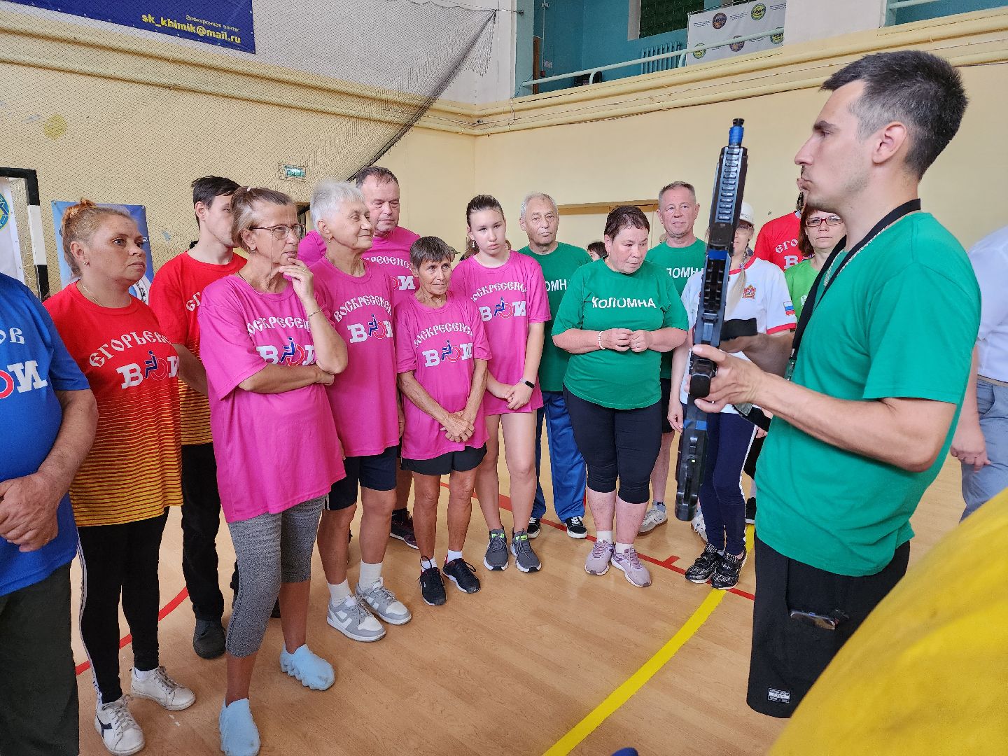 лазертаг, спорт, инвалиды, Воскресенск