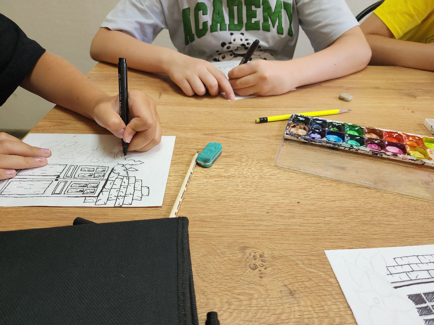 Скетч, акварель, рисование, Ногинск, Богородский городской округ