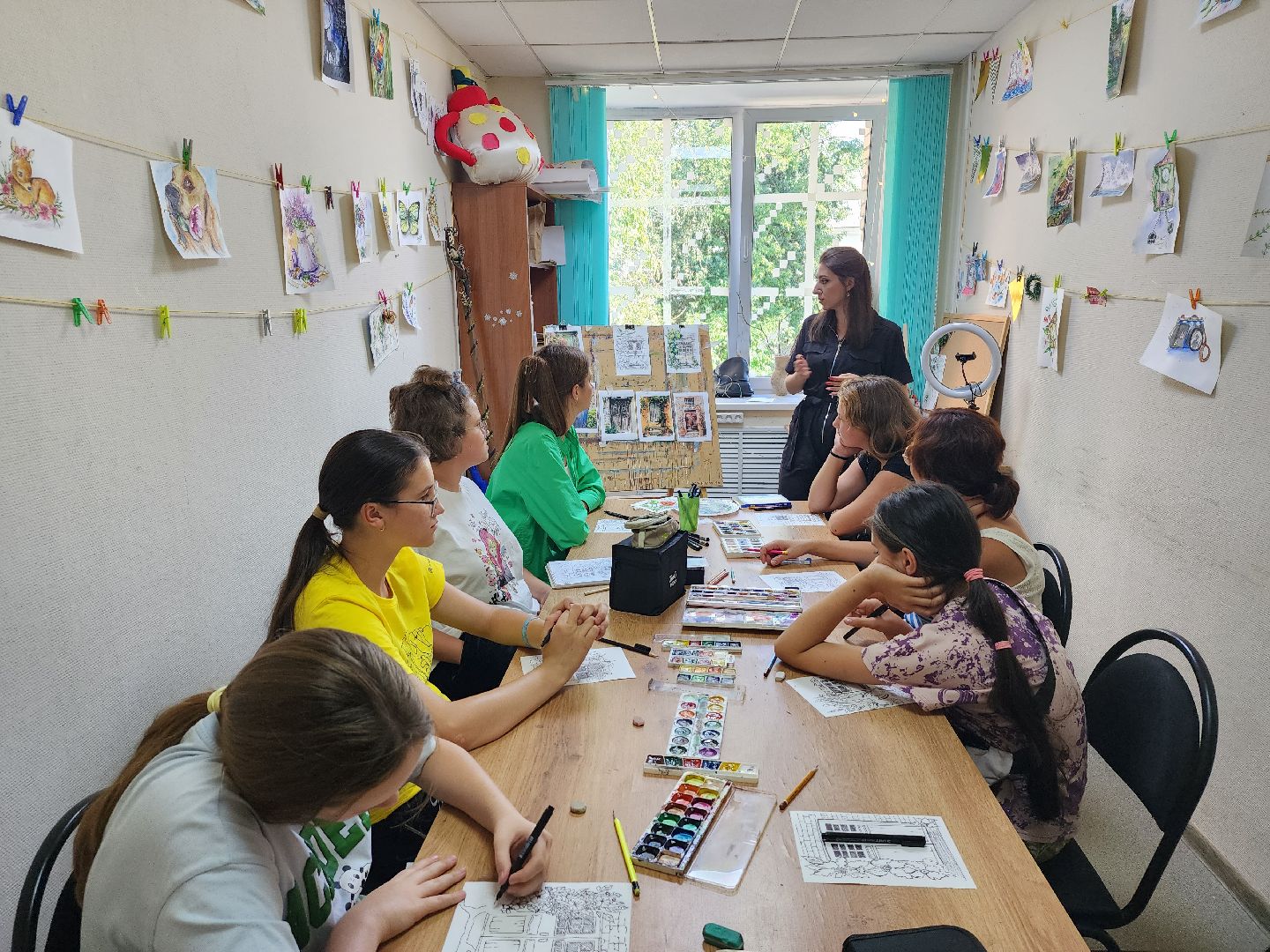 Скетч, акварель, рисование, Ногинск, Богородский городской округ