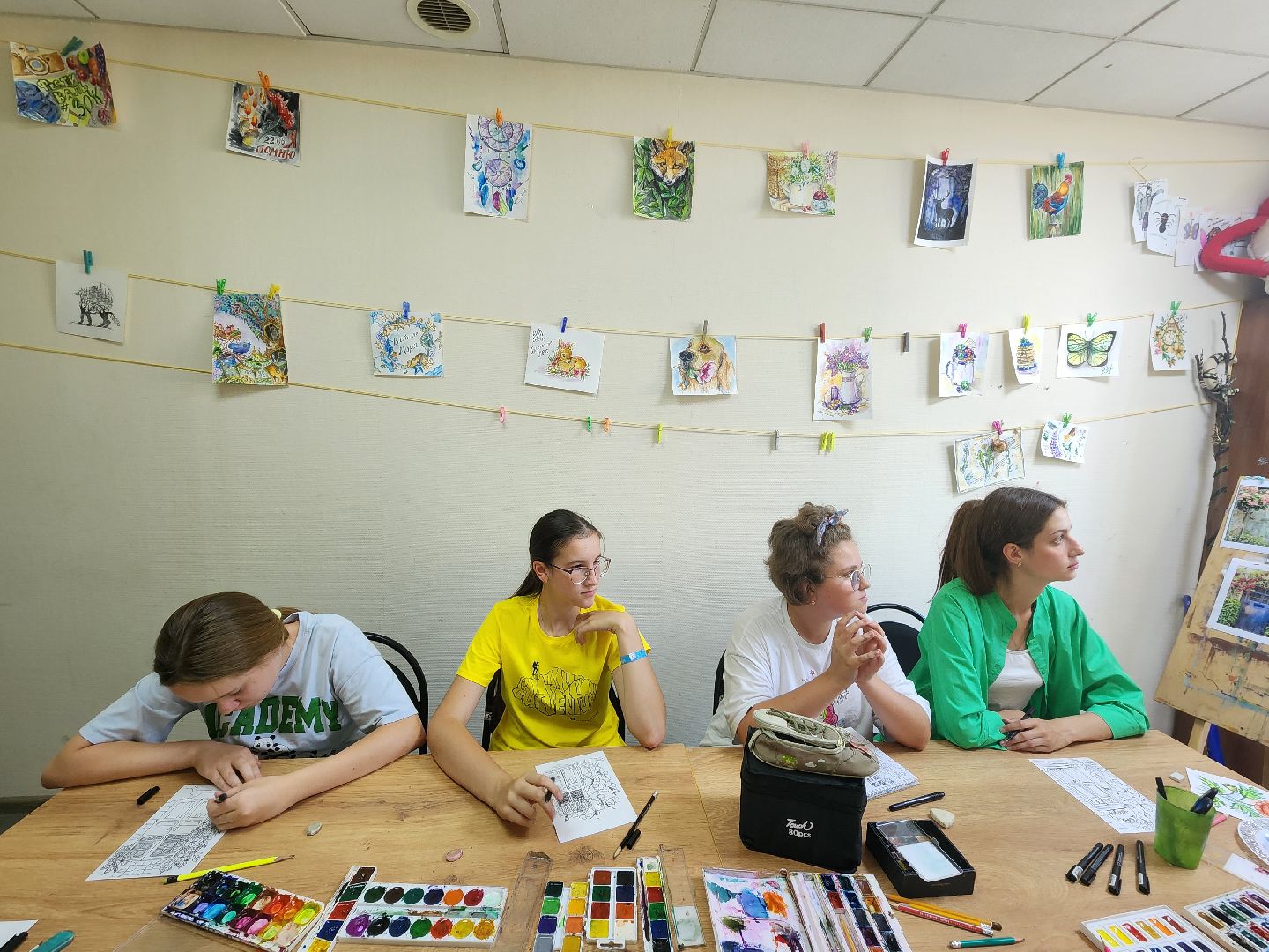 Скетч, акварель, рисование, Ногинск, Богородский городской округ