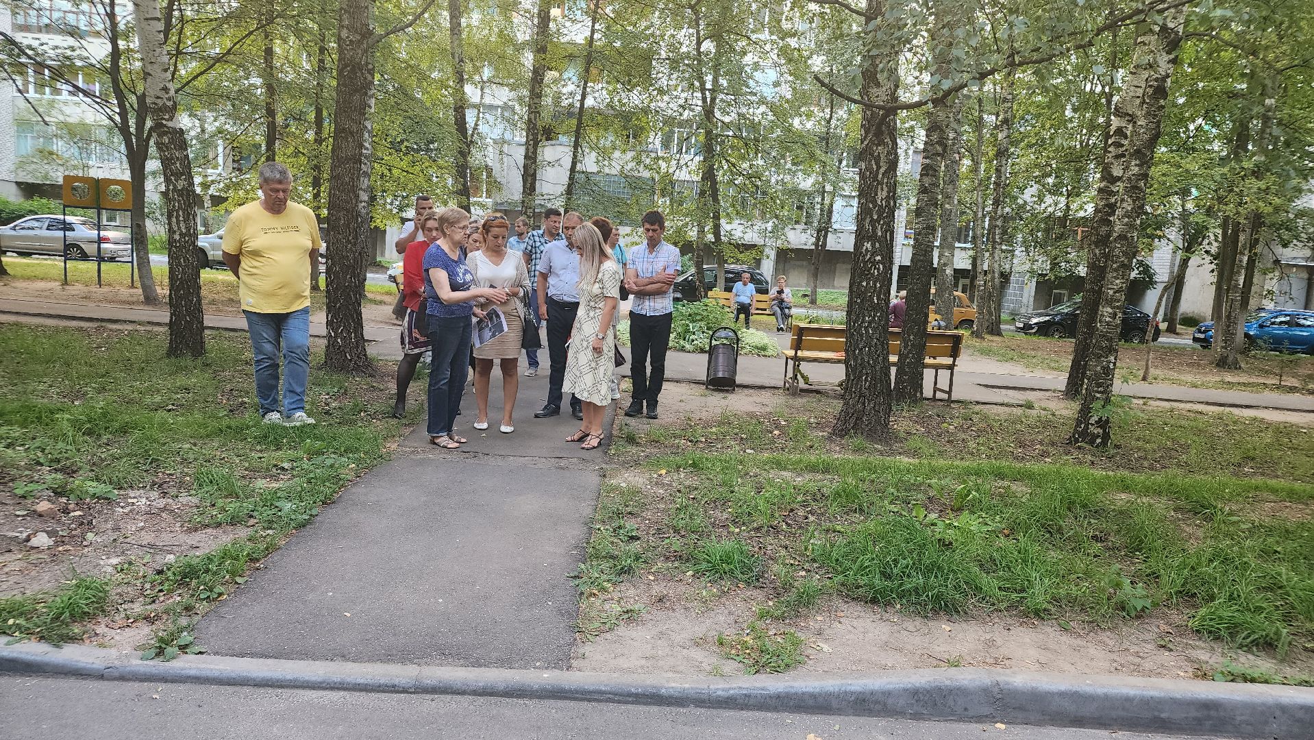 детская площадка, Протвино, благоустройство, комиссия, обход