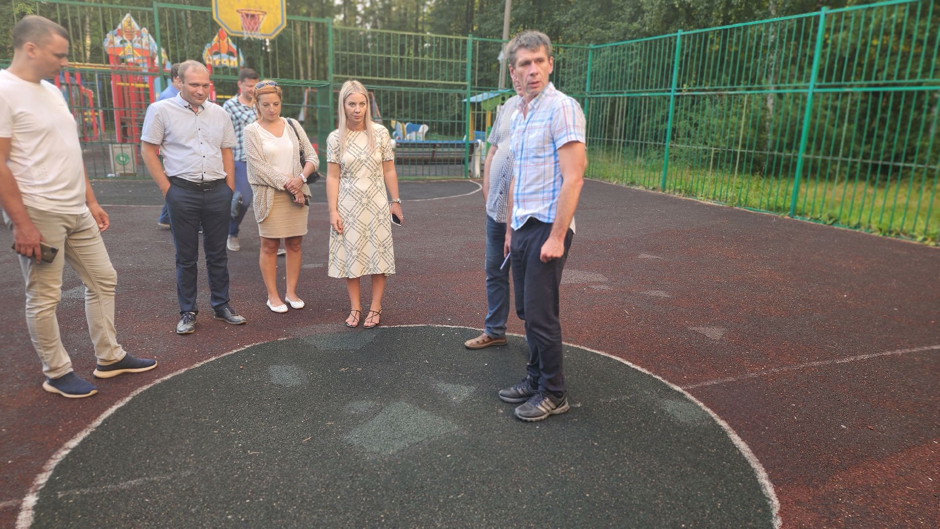 детская площадка, Протвино, благоустройство, комиссия, обход