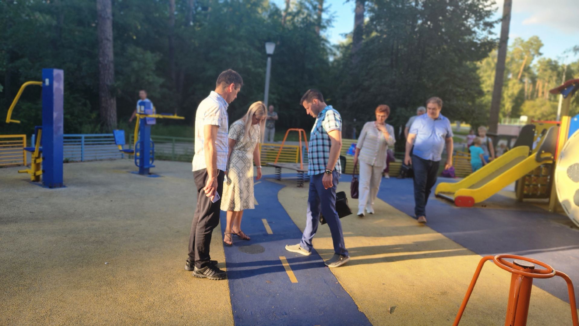 детская площадка, Протвино, благоустройство, комиссия, обход