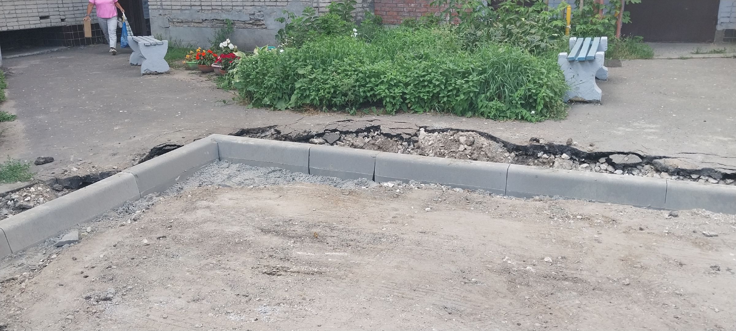 Коломна, благоустройство дворов, благоустройство, новый асфальт