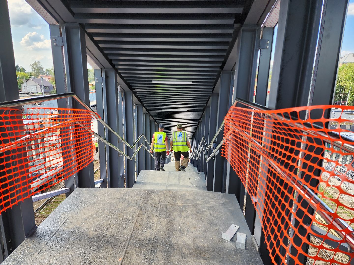 Раменское, транспорт, у железнодорожной платформы Ипподром открыли новый надземный переход