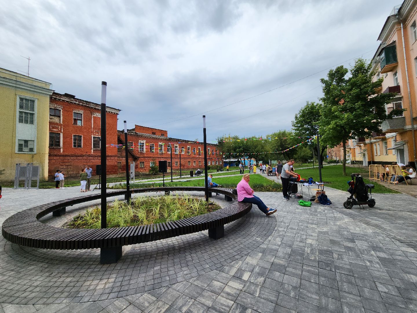 Подольск, сквер