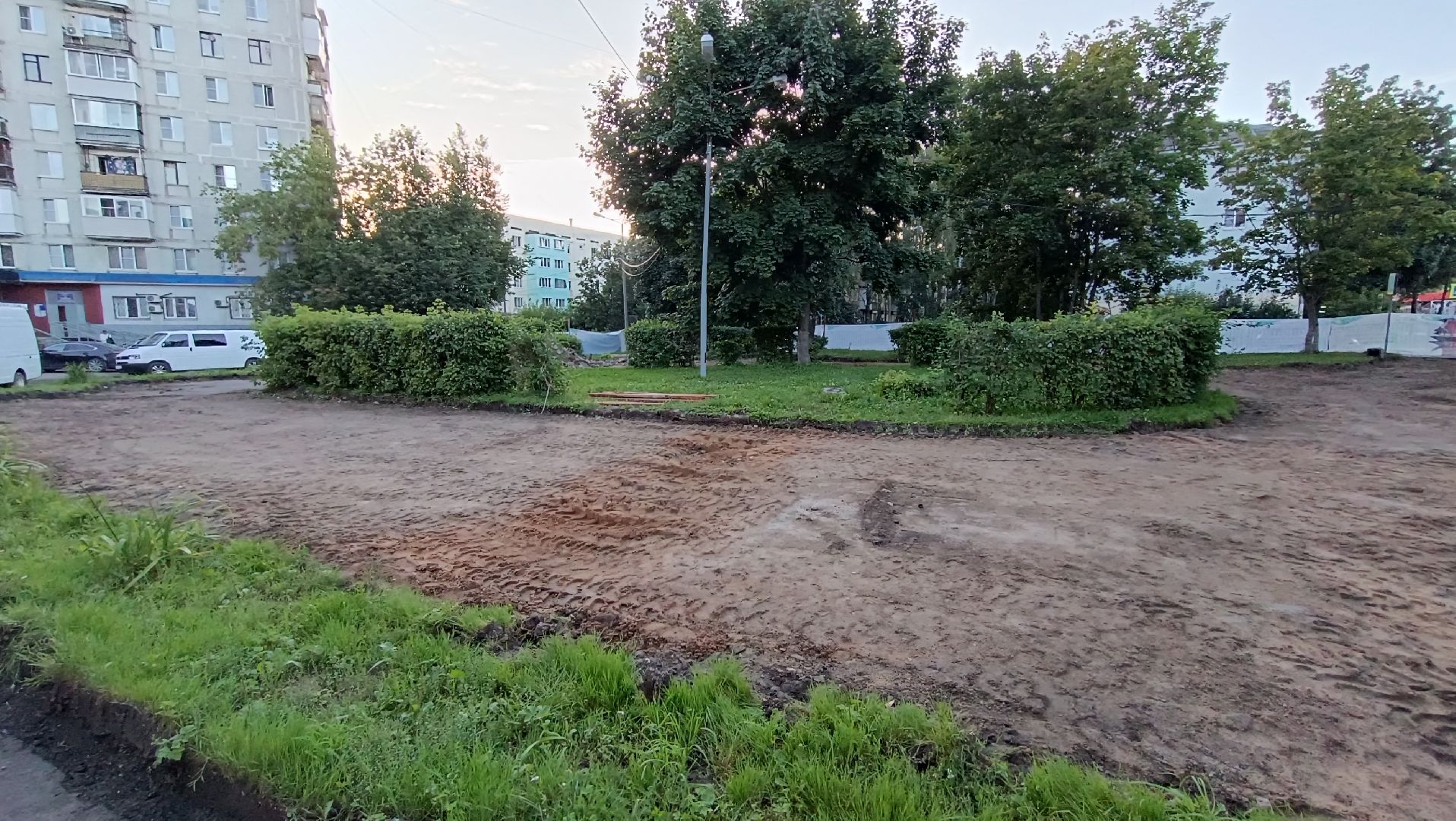 Лобня, благоустройство, сквер