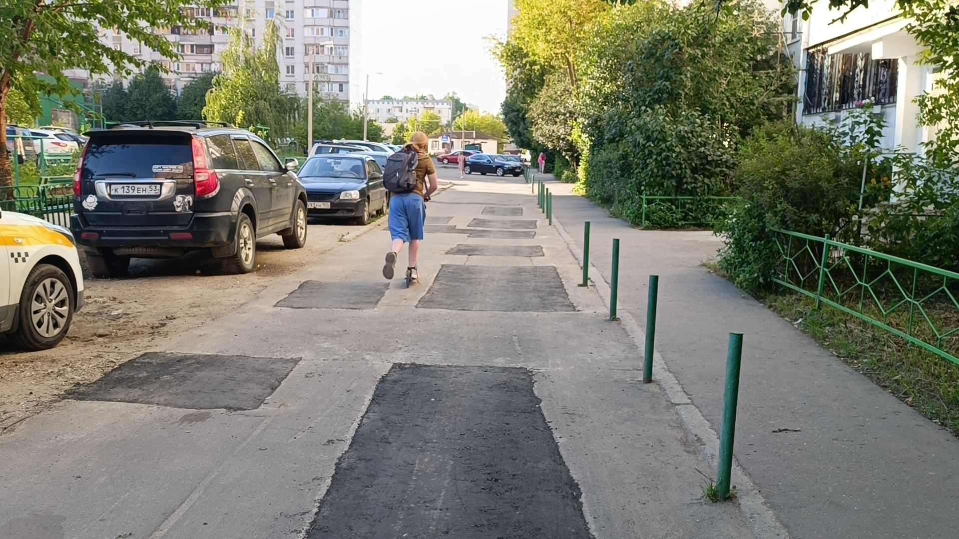 Лобня, благоустройство, ямы