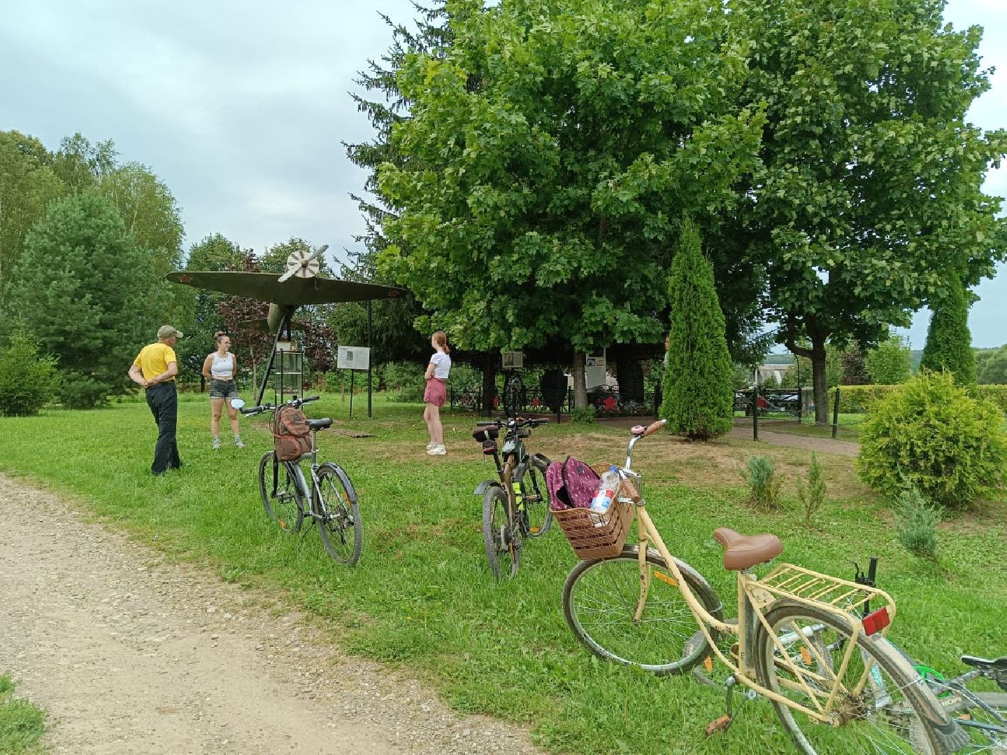 Домодедово, велопрогулка, Виктор Талалихин, подвиг, ВОВ, память, памятник, место приземления
