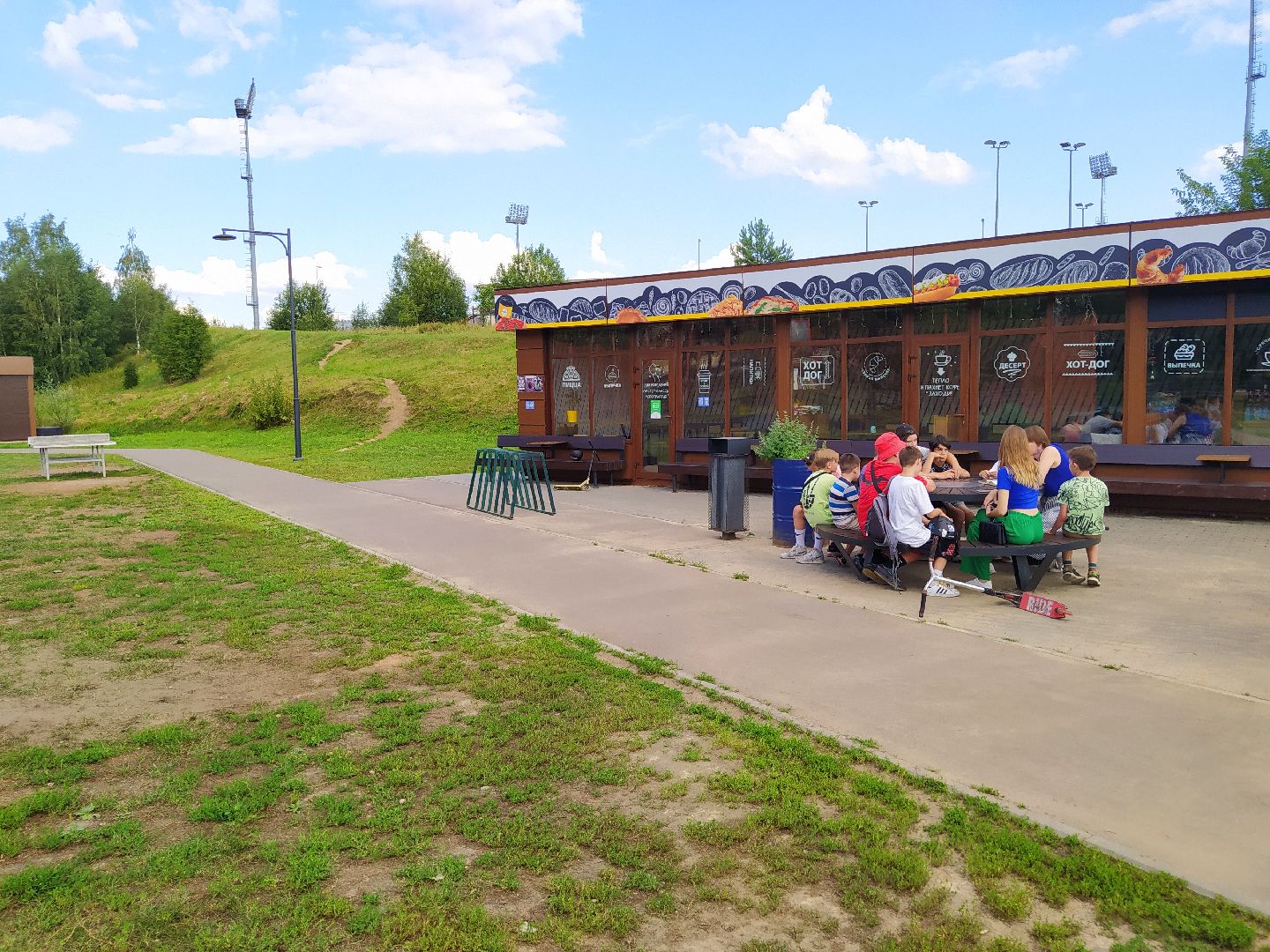 Парк, Истра, дети, сказки