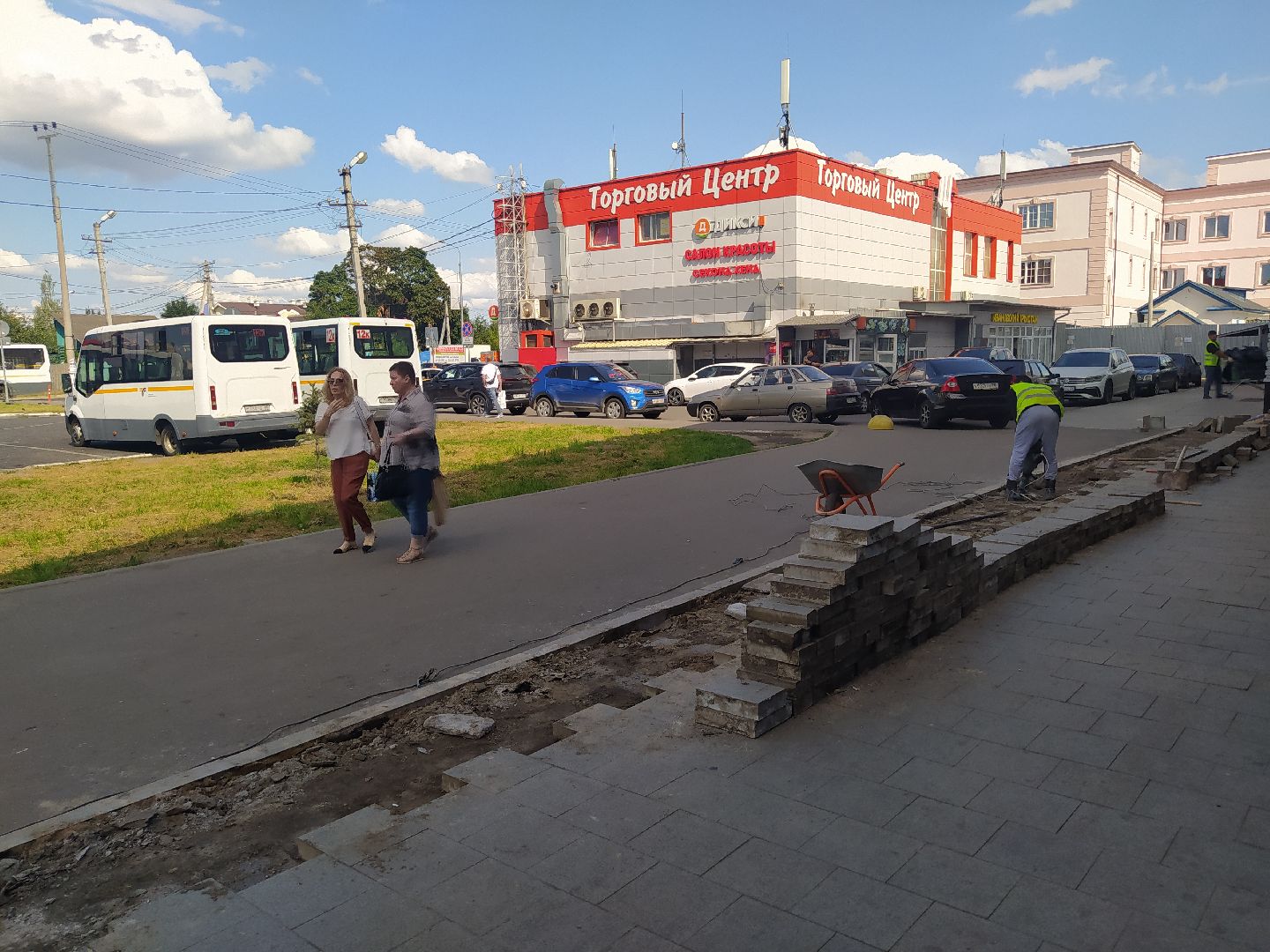 Нахабино, платформа, ремонт