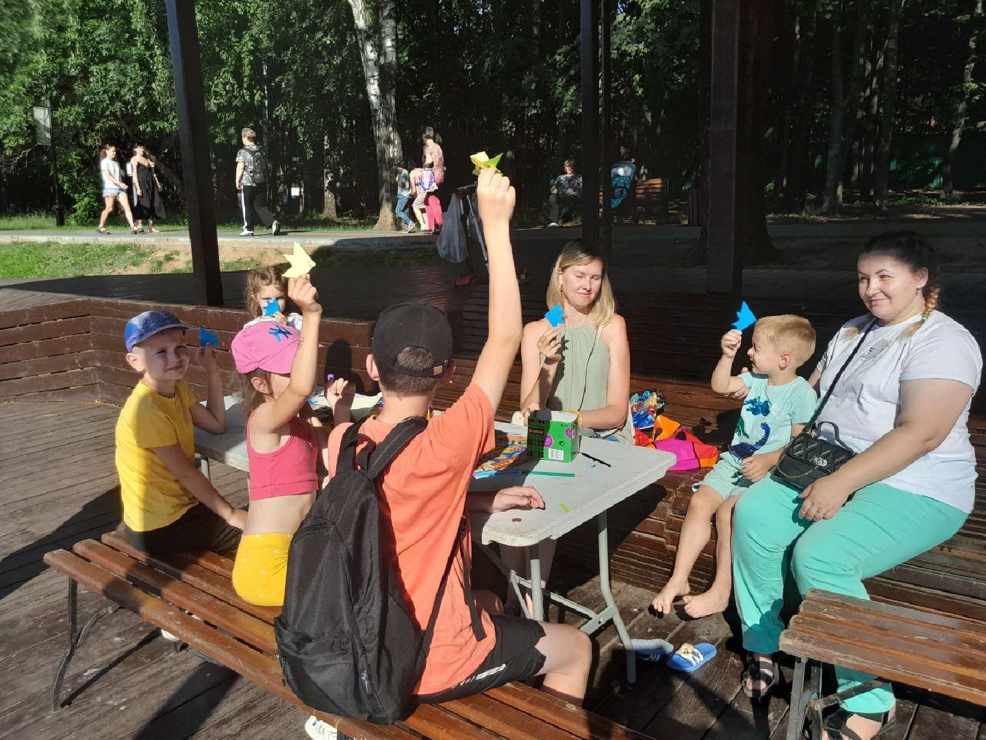 Оригами, мастер-класс, дети, парки подмосковья,