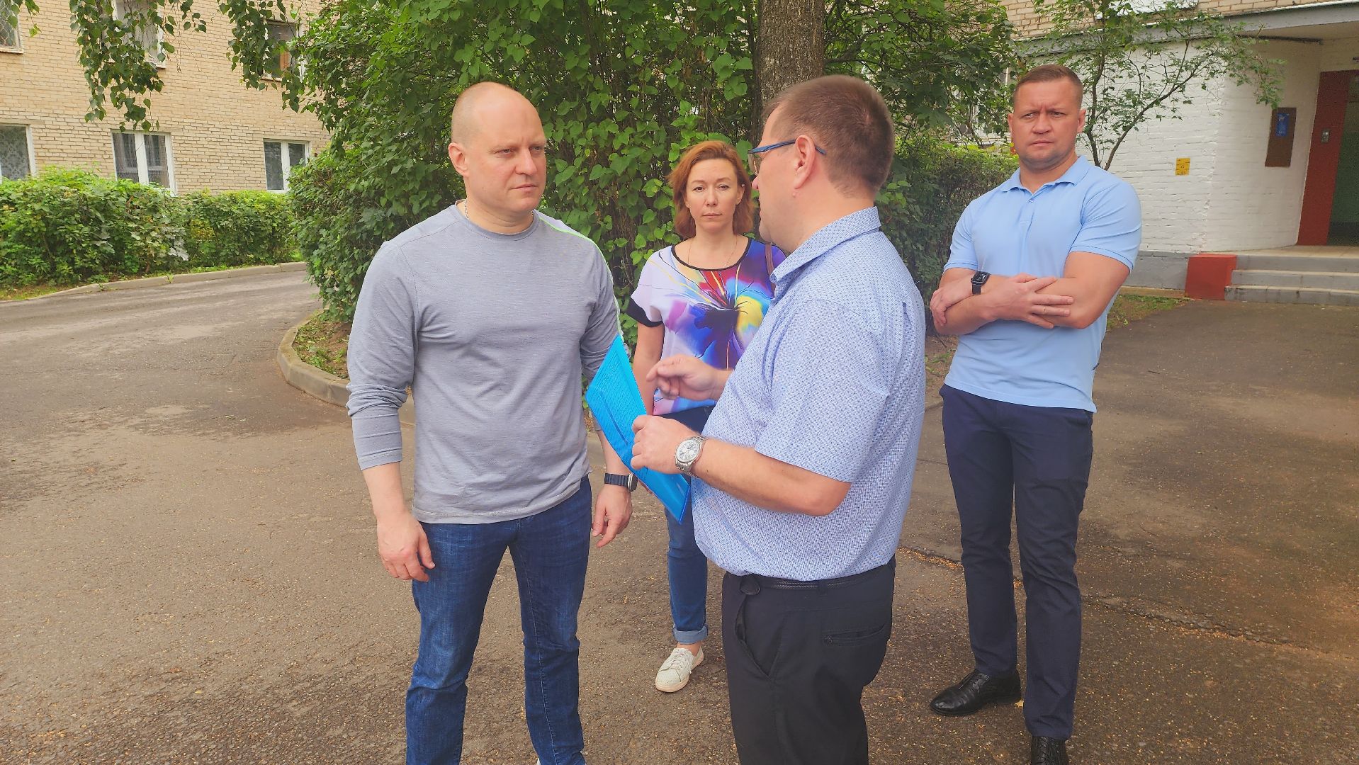 Подмосковье, Ивантеевка, благоустройство,