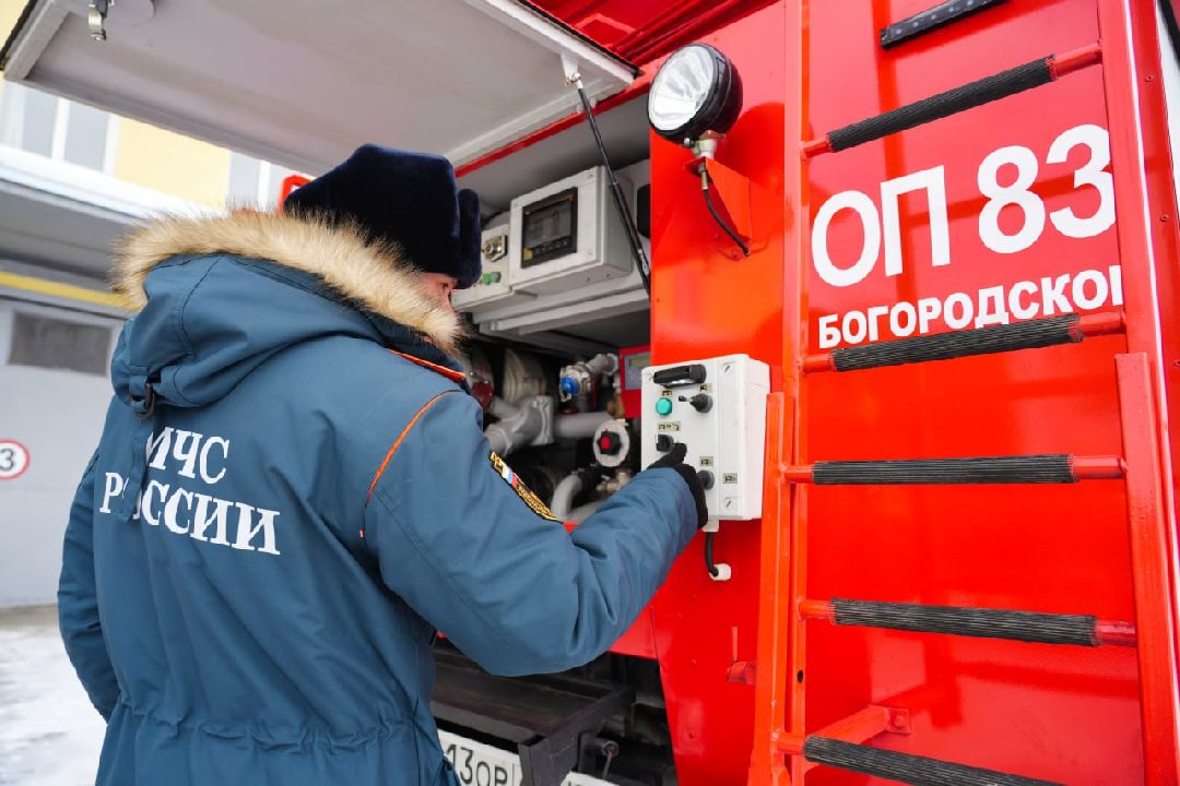 Сергиев Посад, Сергиево-Посадский городской округ, Пожарные, Спасатели, Новая техника