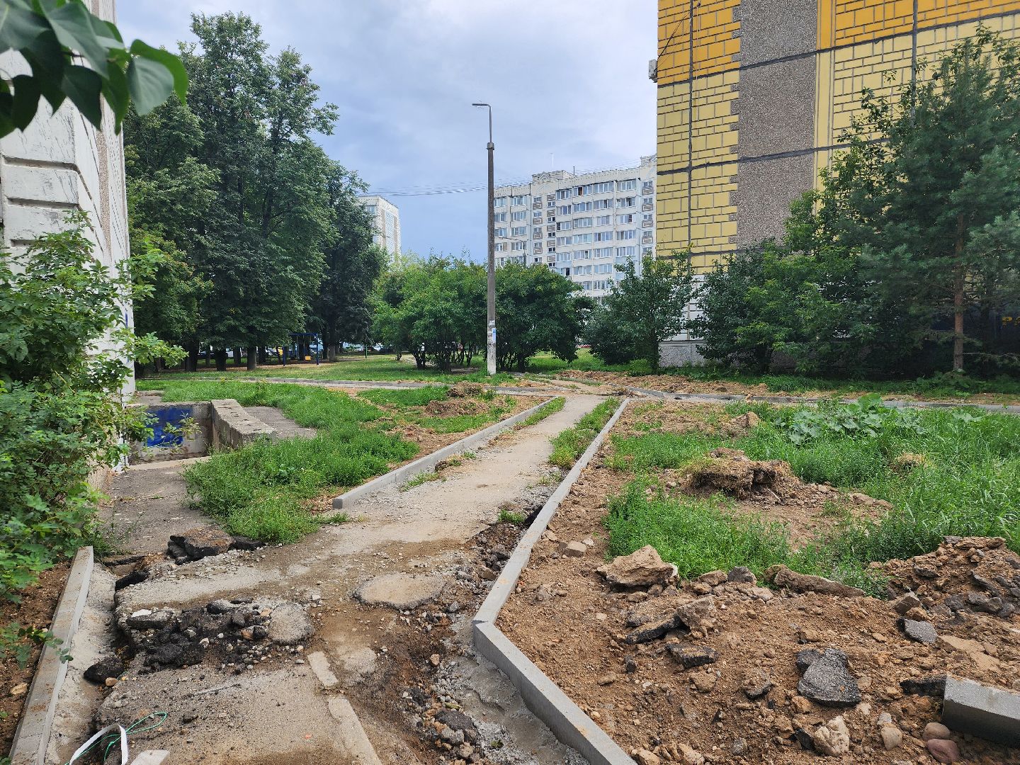 благоустройство дворов, благоустройство, жители, доброе дело, пушкино,