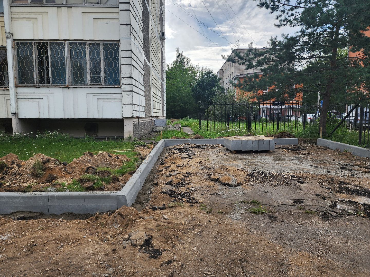 благоустройство дворов, благоустройство, жители, доброе дело, пушкино,