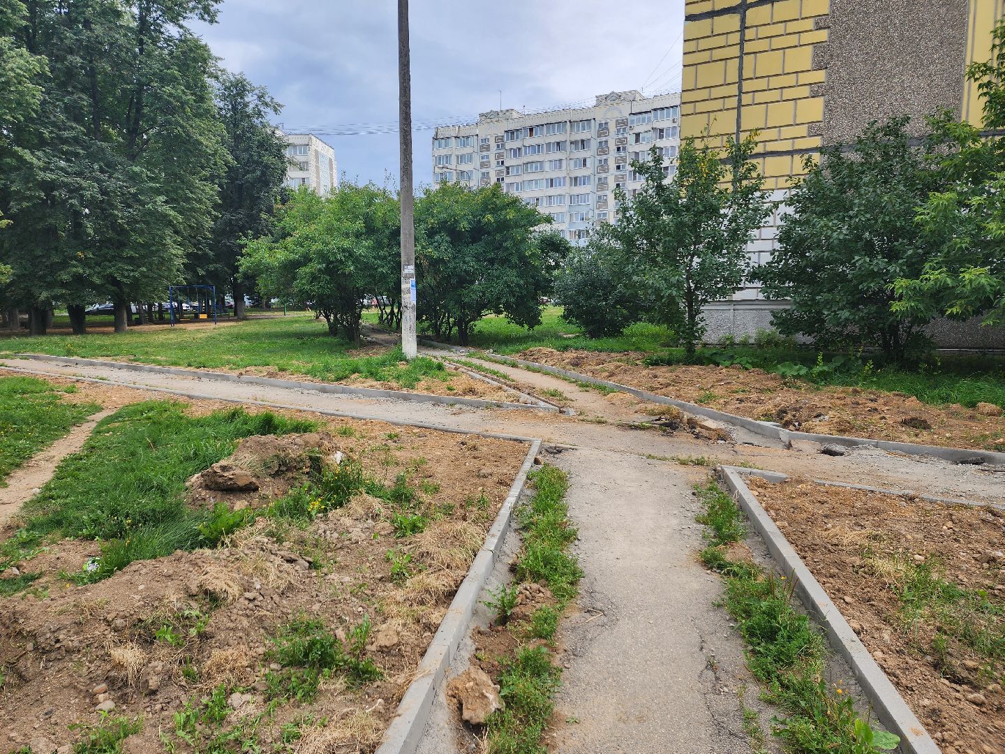 благоустройство дворов, благоустройство, жители, доброе дело, пушкино,