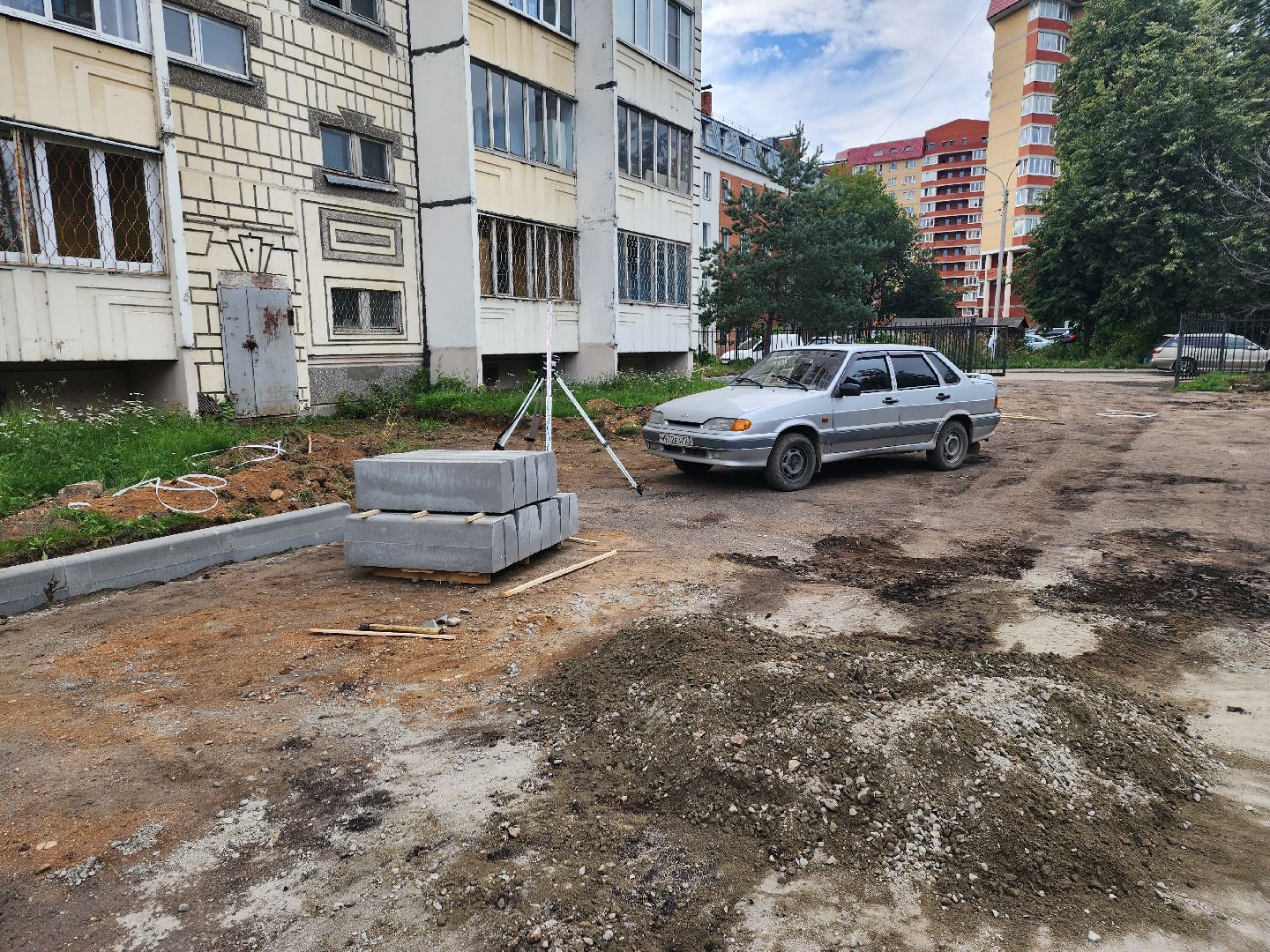 благоустройство дворов, благоустройство, жители, доброе дело, пушкино,