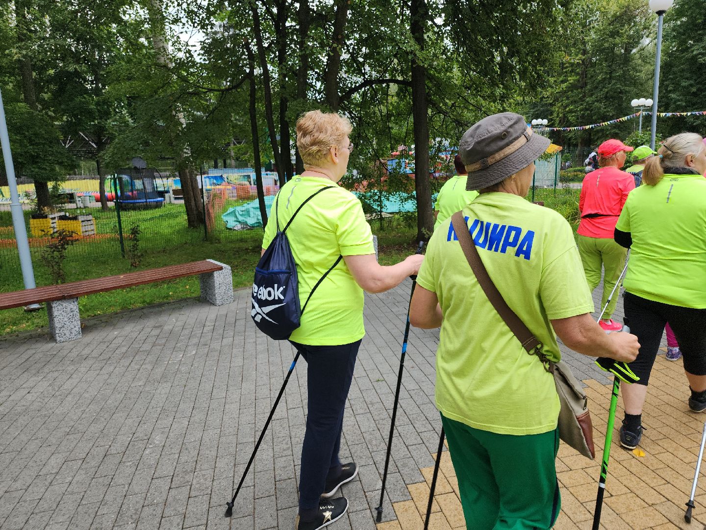 Кашира, Активное долголетие, скандинавская ходьба, марафон, День города