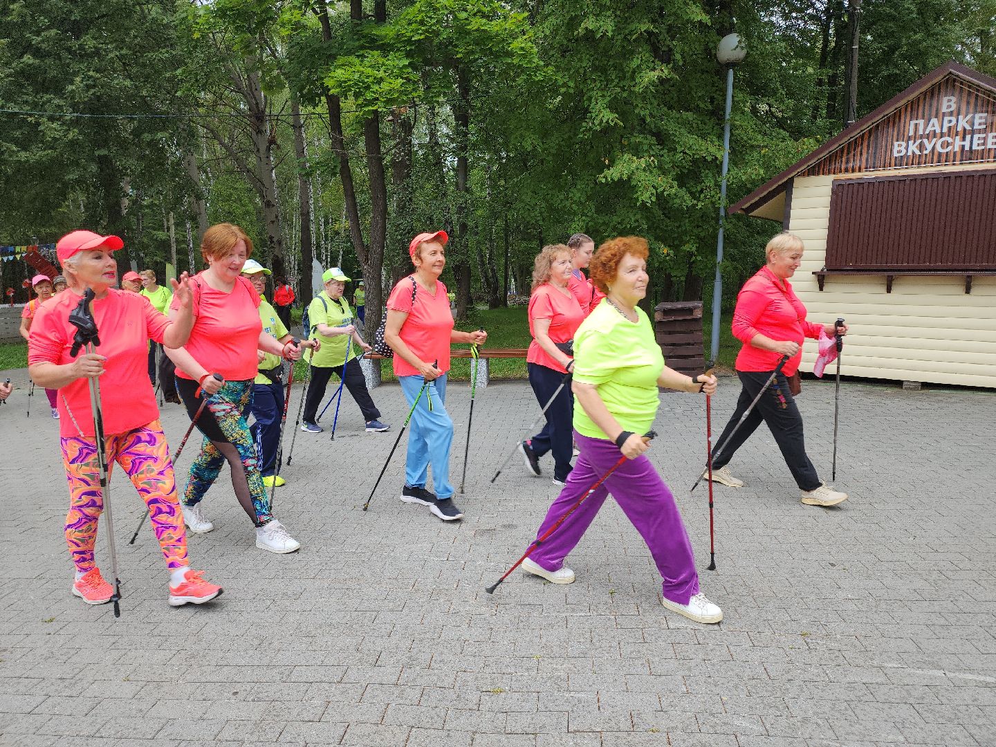 Кашира, Активное долголетие, скандинавская ходьба, марафон, День города