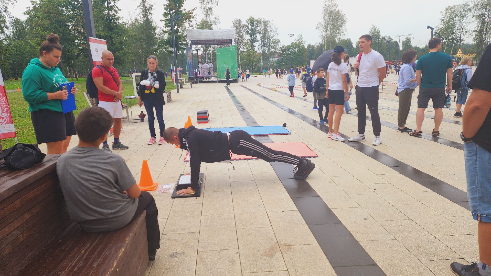 Подмосковье, Ивантеевка, День физкультурника
