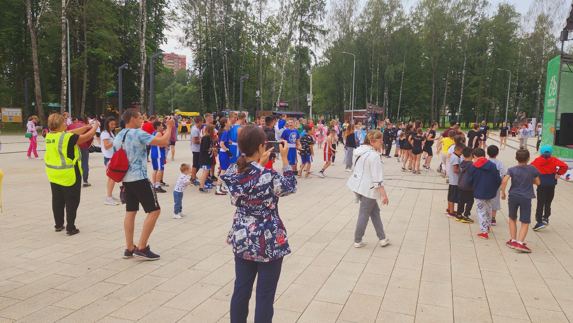 Подмосковье, Ивантеевка, День физкультурника