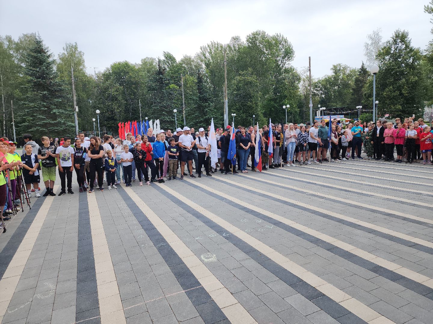 Кашира, День физкультурника, Городской парк, волейбол, баскетбол, шахматы, дартс