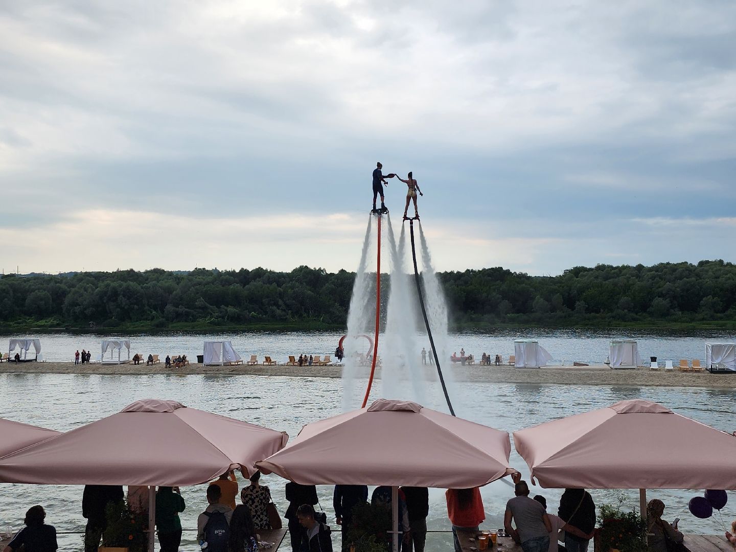 Серпухов, Подмосковье, пляж, Кремлёв, Бокс забег