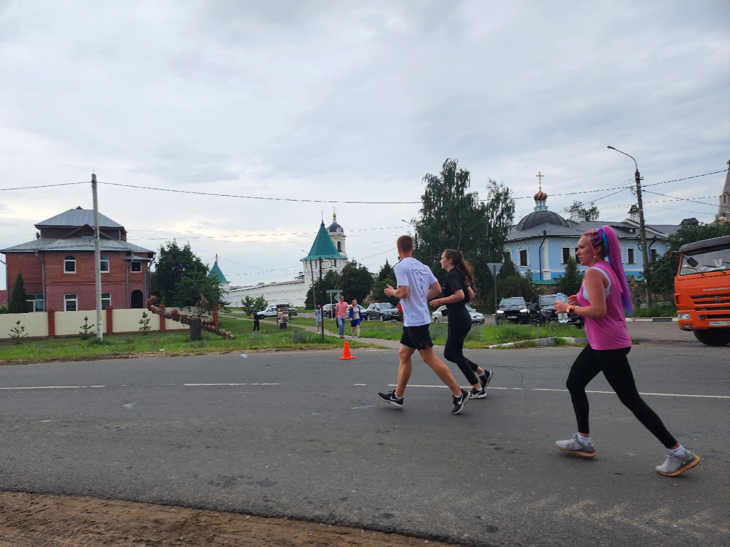 Серпухов, Подмосковье, пляж, Кремлёв, Бокс забег