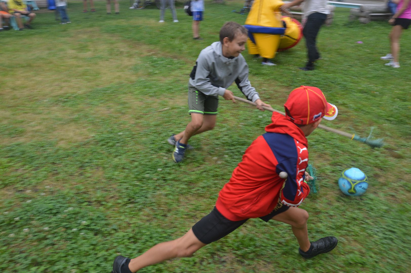 Шатура, городской парк, СУМО, Футбол, День физкультурника, шутка, праздник