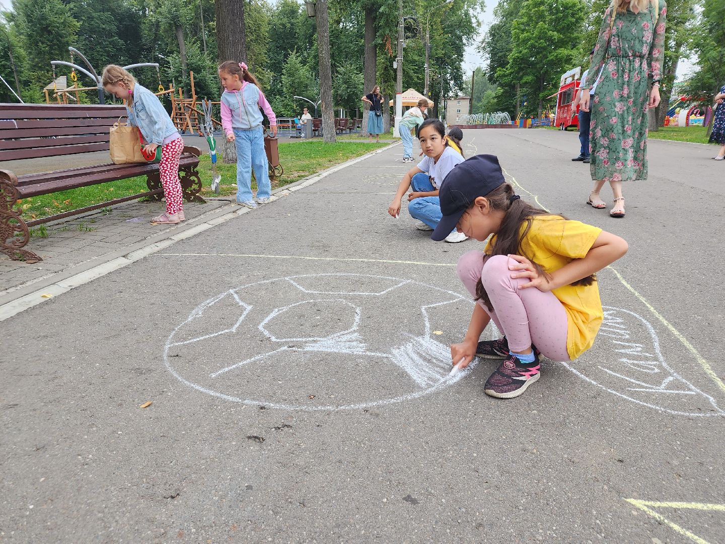 Павловский Посад, городской округ Павловский Посад, дети, лето, парк, образование, люди, конкурс