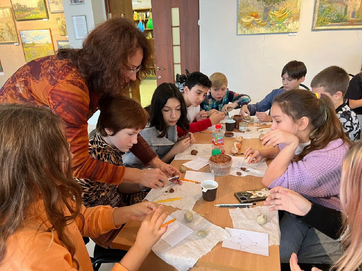 Звенигород, студия керамики, образование, дом детского творчества