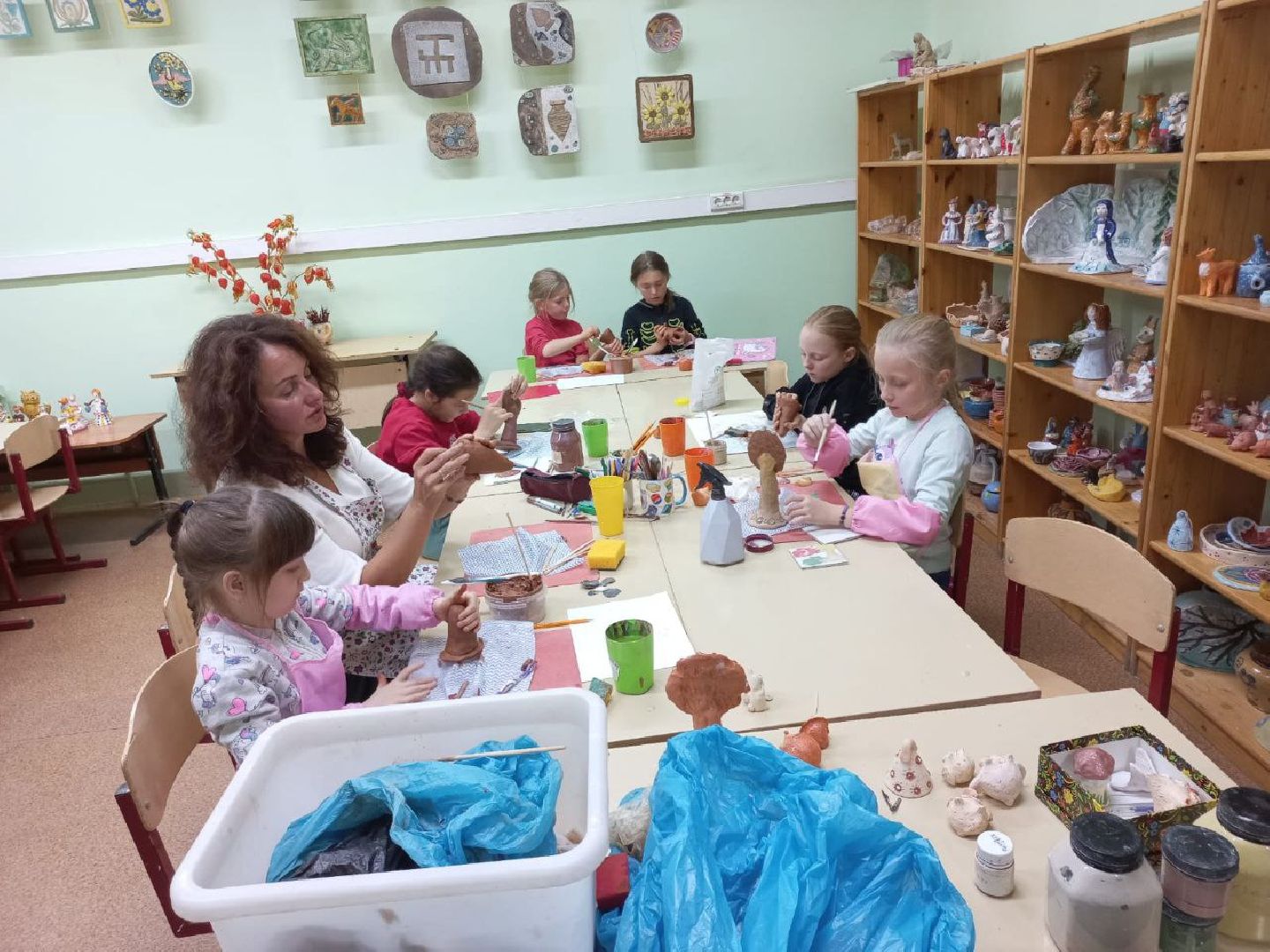 Звенигород, студия керамики, образование, дом детского творчества