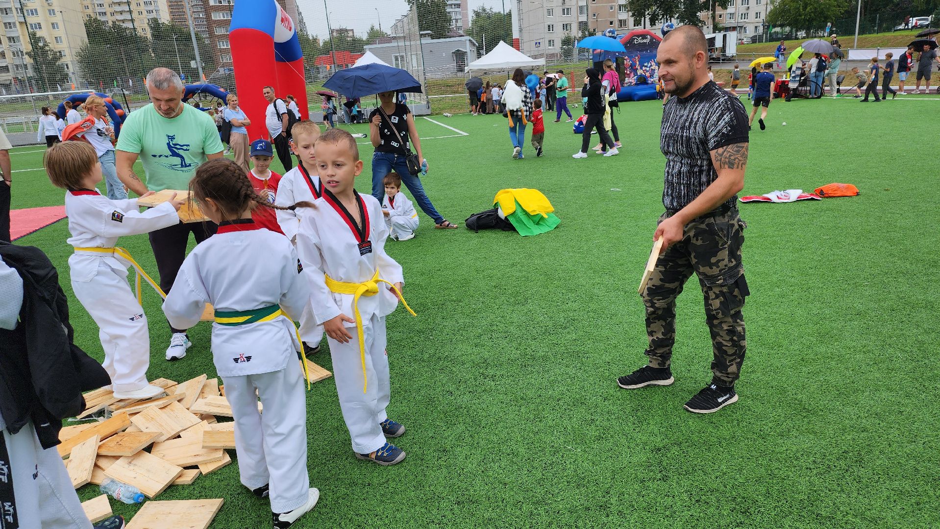Долгопрудный, единоборства, тхэквондо, День физкультурника