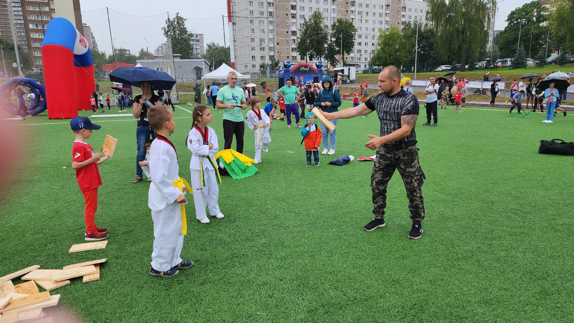Долгопрудный, единоборства, тхэквондо, День физкультурника