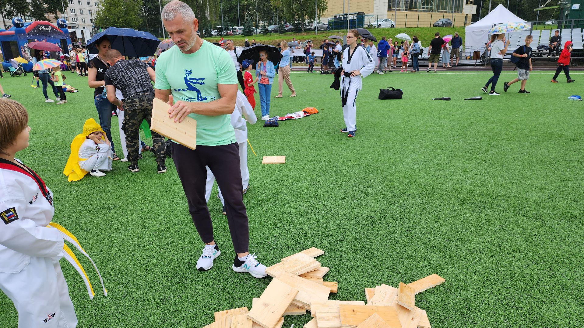 Долгопрудный, единоборства, тхэквондо, День физкультурника