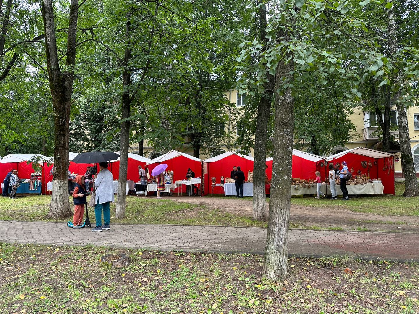 день города, ремесленники, ярмарка ремесленников, Апрелевка