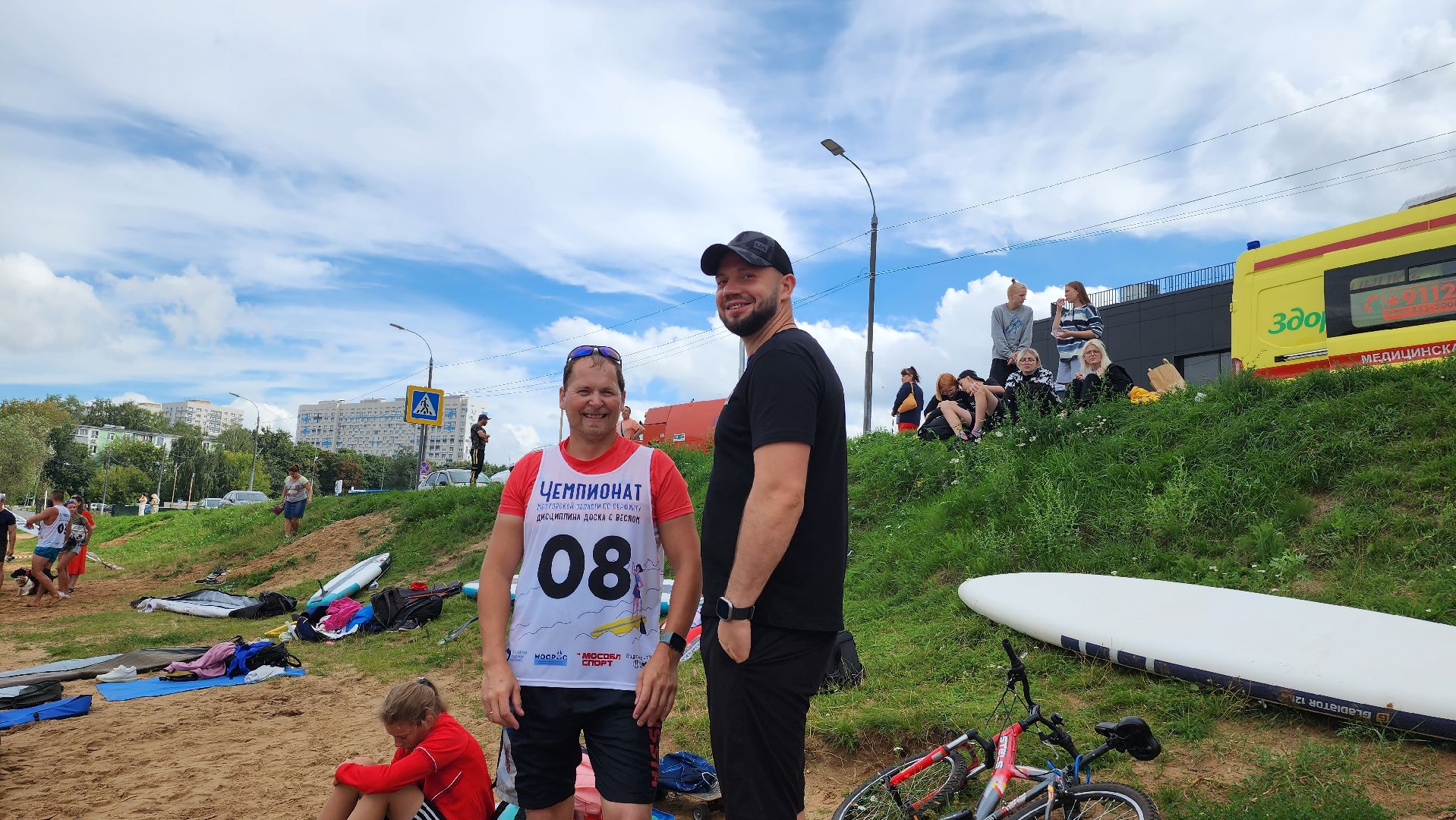 Пушкино, сап, спорт, лето в Подмосковье, Пушкинский округ