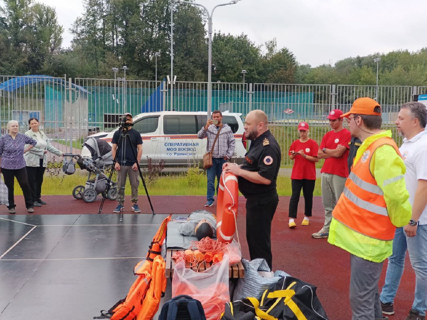 Звенигород, мастер-класс по спасению на воде, всероссийское общество спасения на водах