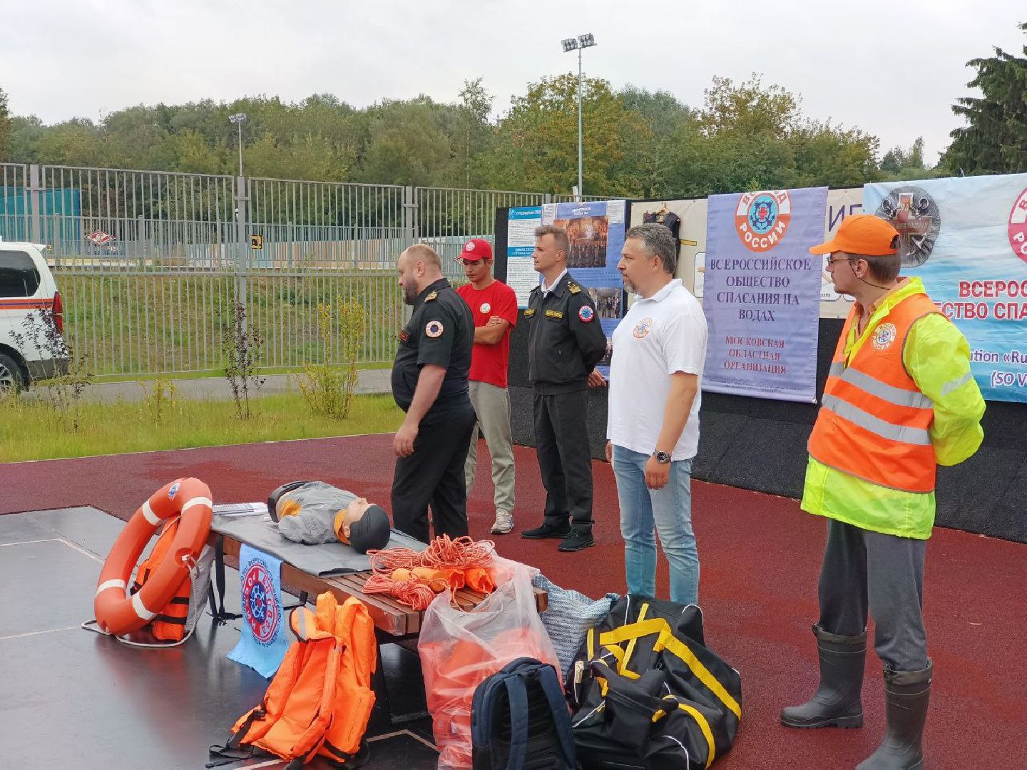 Звенигород, мастер-класс по спасению на воде, всероссийское общество спасения на водах