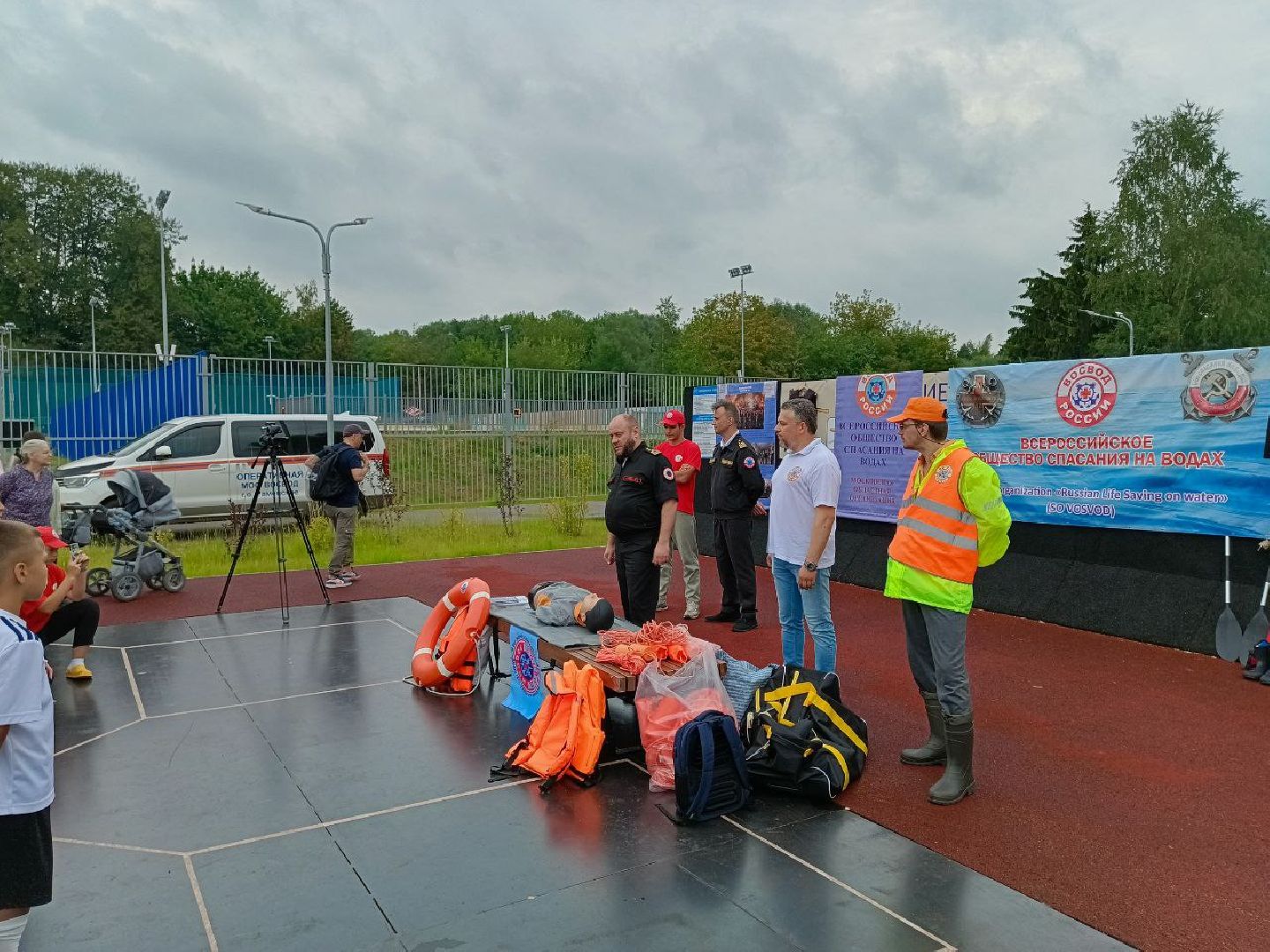 Звенигород, мастер-класс по спасению на воде, всероссийское общество спасения на водах